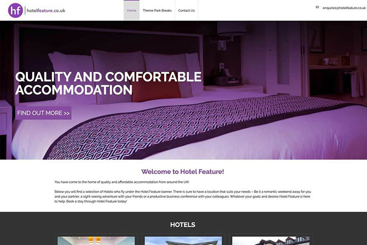A website design by it'seeze Wolverhampton